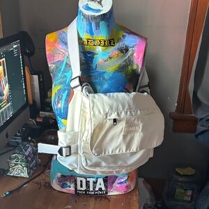 7 For All Mankind Off-White Belt Bag